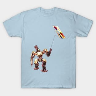 Overwatch Bastion Kite Flying T-Shirt